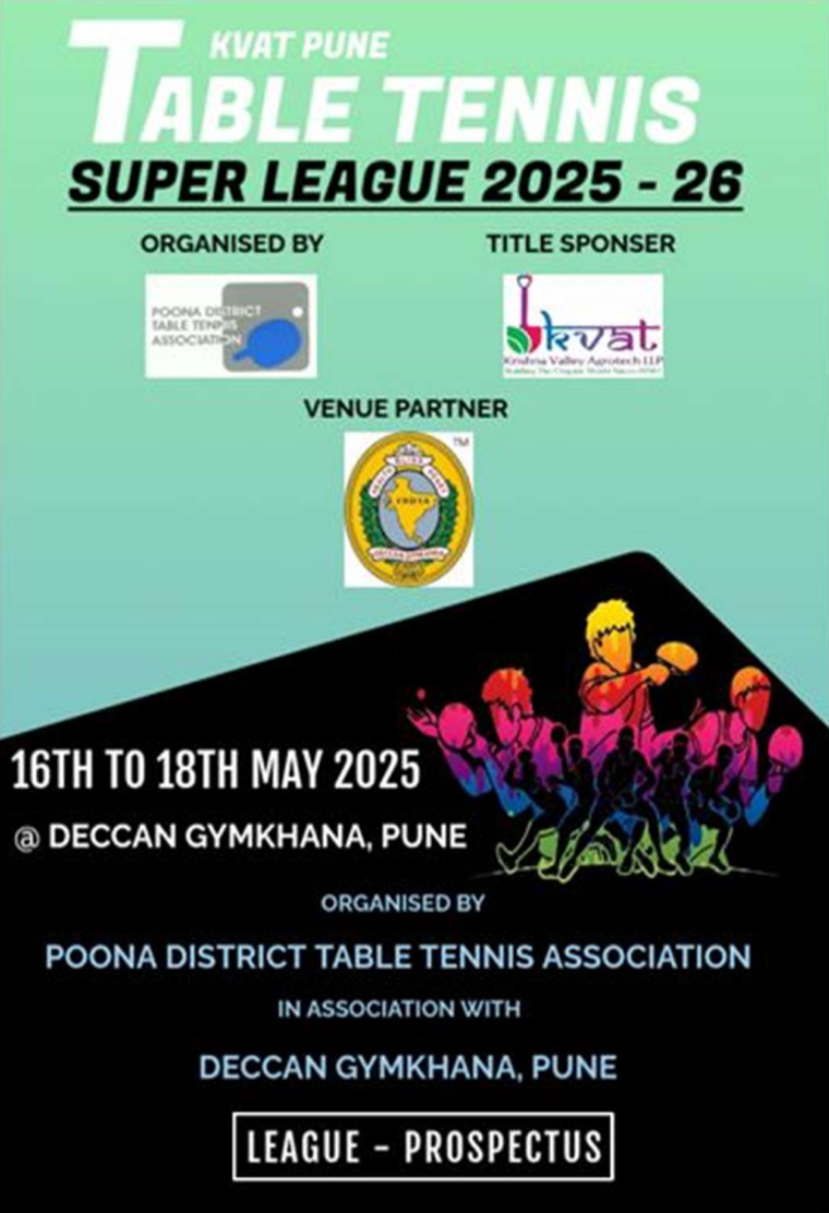 Event photo for Table Tennis Super League 2025-26